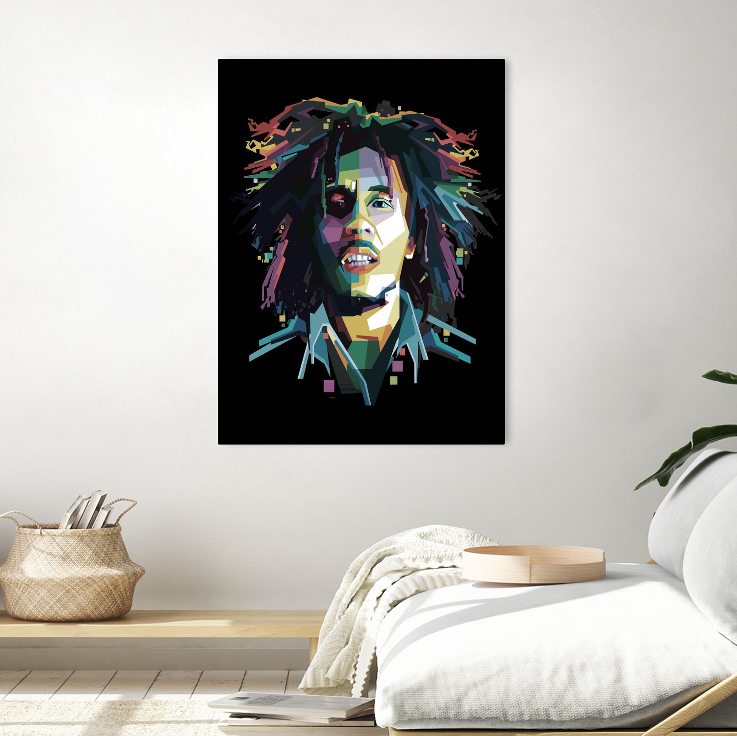 BOB MARLEY by Aan Susanto on GIANT ART - black character design