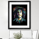 BOB MARLEY by Aan Susanto on GIANT ART - black character design