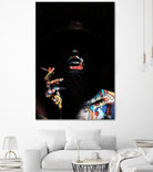 Pop art in the shadows by Menelaos Trompoukis on GIANT ART - black digital painting