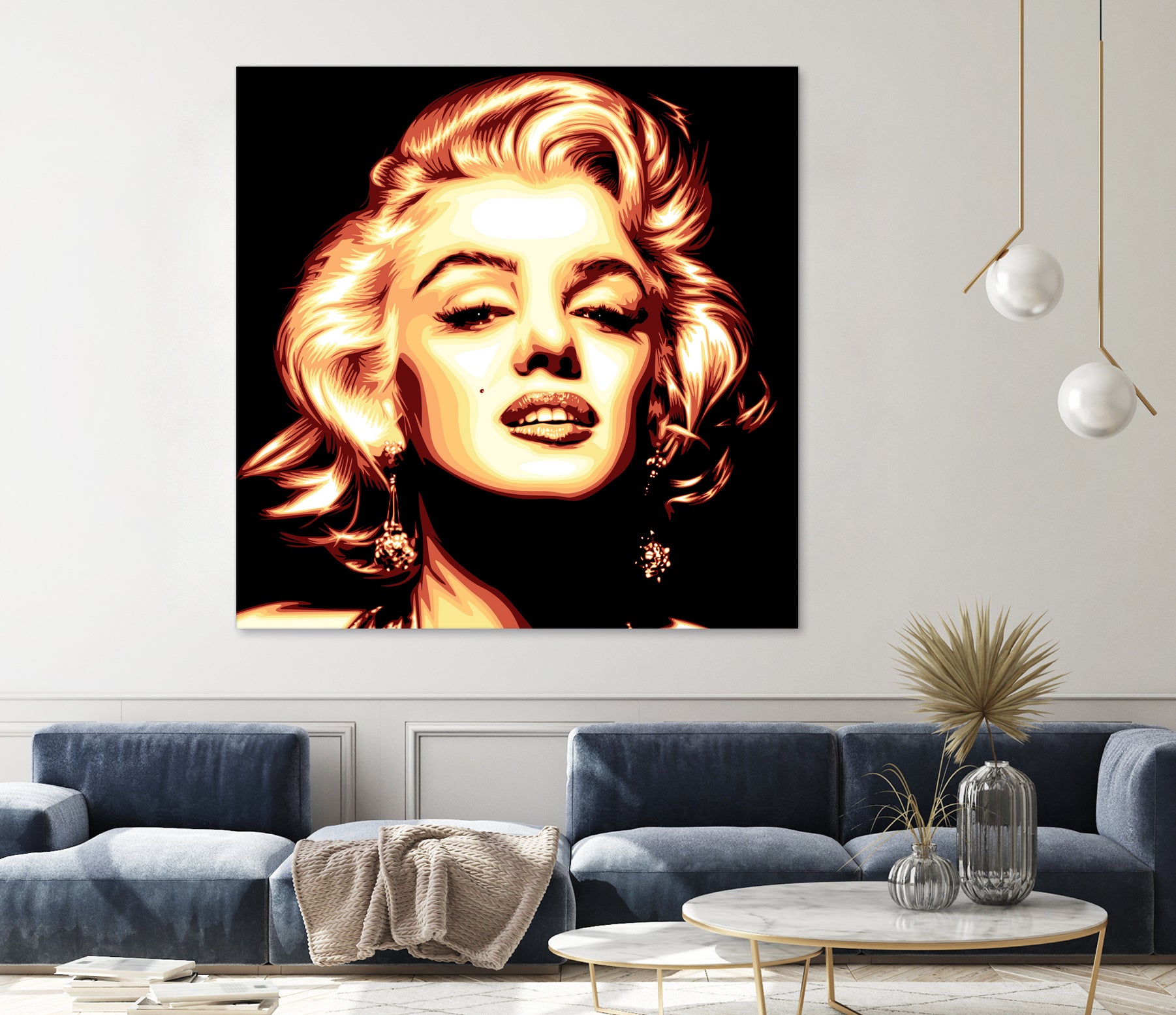 Marilyn Monroe by Harun Elibol on GIANT ART - white vector illustration