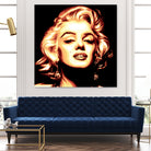 Marilyn Monroe by Harun Elibol on GIANT ART - white vector illustration