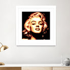 Marilyn Monroe by Harun Elibol on GIANT ART - white vector illustration