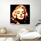 Marilyn Monroe by Harun Elibol on GIANT ART - white vector illustration