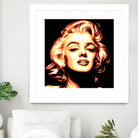 Marilyn Monroe by Harun Elibol on GIANT ART - white vector illustration