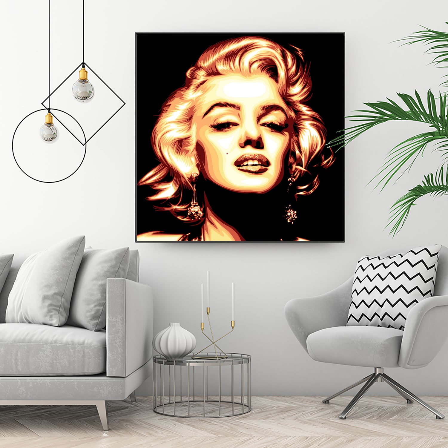 Marilyn Monroe by Harun Elibol on GIANT ART - white vector illustration