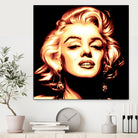 Marilyn Monroe by Harun Elibol on GIANT ART - white vector illustration