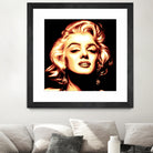 Marilyn Monroe by Harun Elibol on GIANT ART - white vector illustration