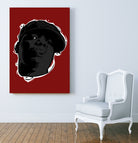 Big Poppa by Nikita Abakumov on GIANT ART - red digital painting