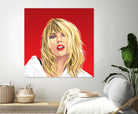 Taylor Swift RED by Laksana Ardie on GIANT ART - red photo illustration