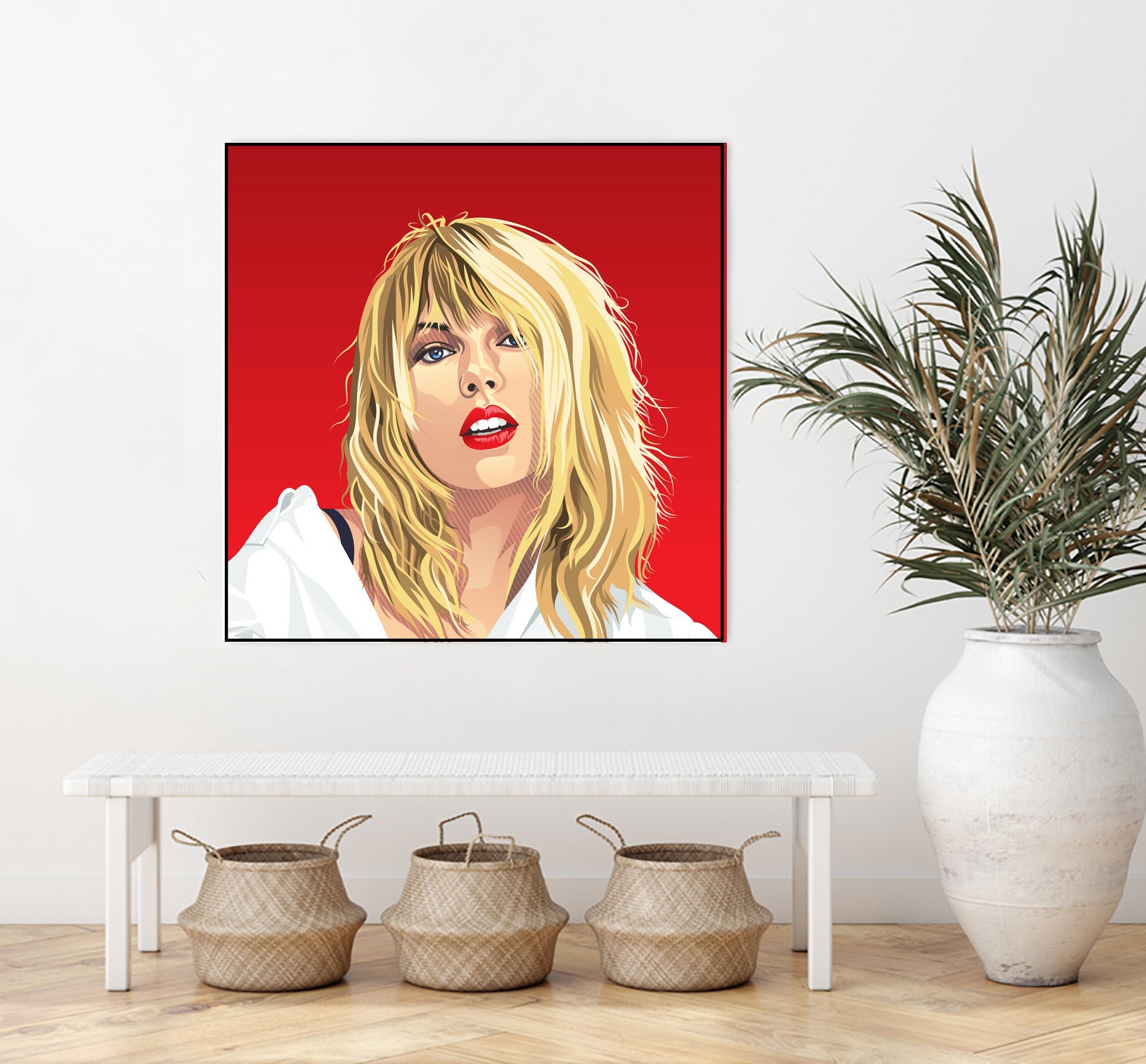 Taylor Swift RED by Laksana Ardie on GIANT ART - red photo illustration