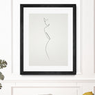 One Line nude by Christophe Louis on GIANT ART - brown digital drawing