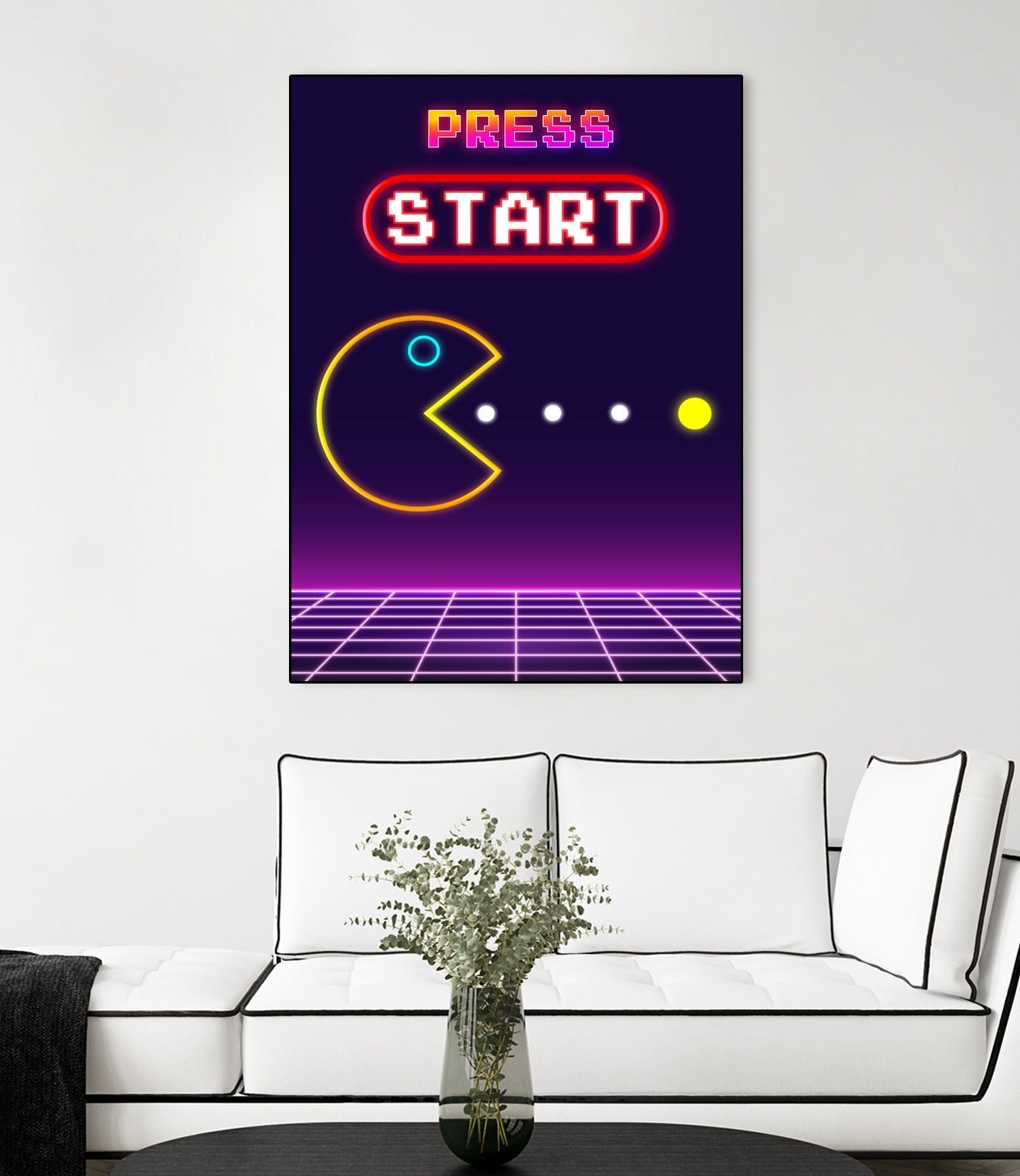 Pacman by ishan mishra on GIANT ART - white digital drawing