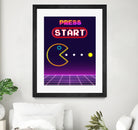 Pacman by ishan mishra on GIANT ART - white digital drawing