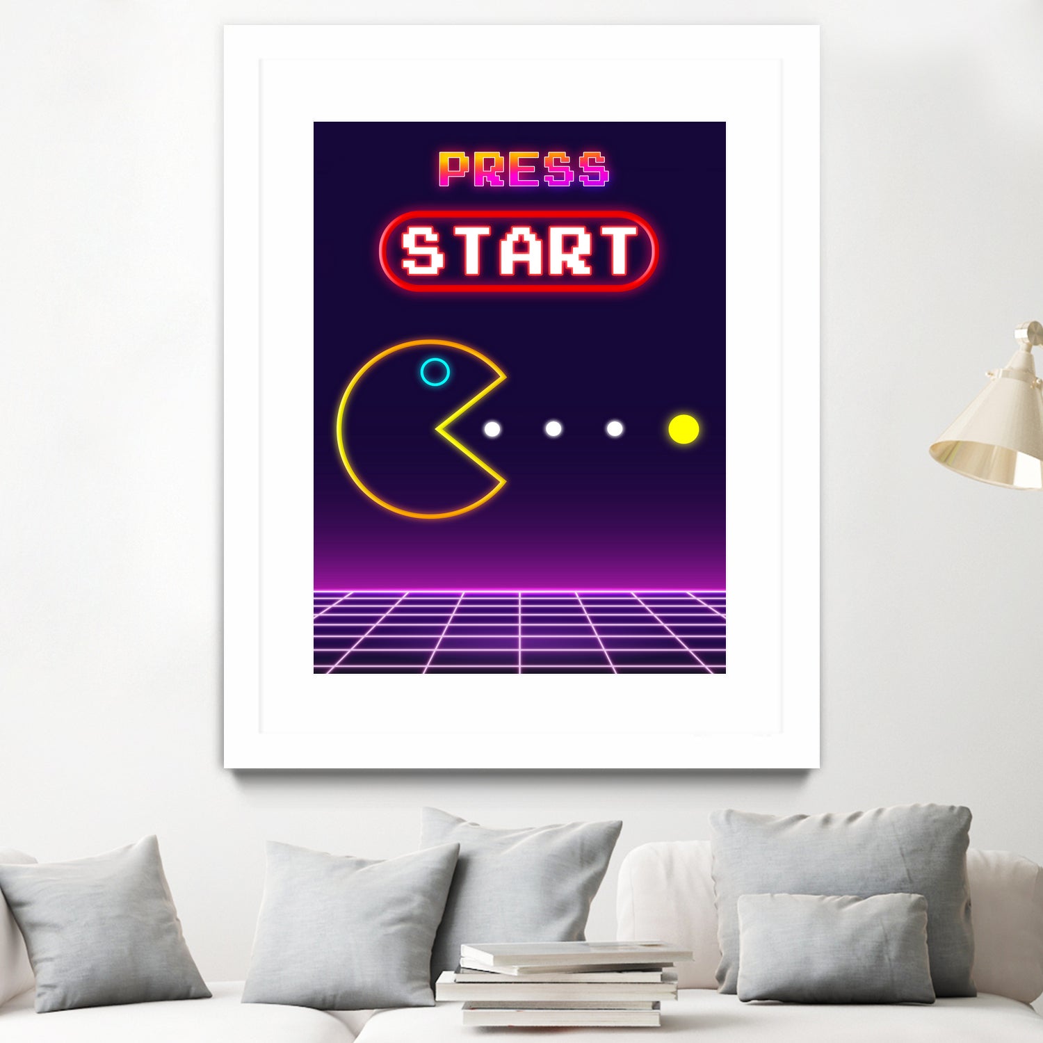 Pacman by ishan mishra on GIANT ART - white digital drawing