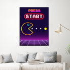 Pacman by ishan mishra on GIANT ART - white digital drawing