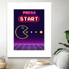 Pacman by ishan mishra on GIANT ART - white digital drawing