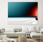 Sunset on the Beach IX by Iustina Istrati on GIANT ART - blue digital painting