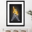 Freddy Mercury by Octavian Mihai Mielu on GIANT ART - yellow 3d art