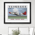 Duchess Arlene Of The Tuskegee Airmen by Matthew Webb on GIANT ART - gray digital drawing