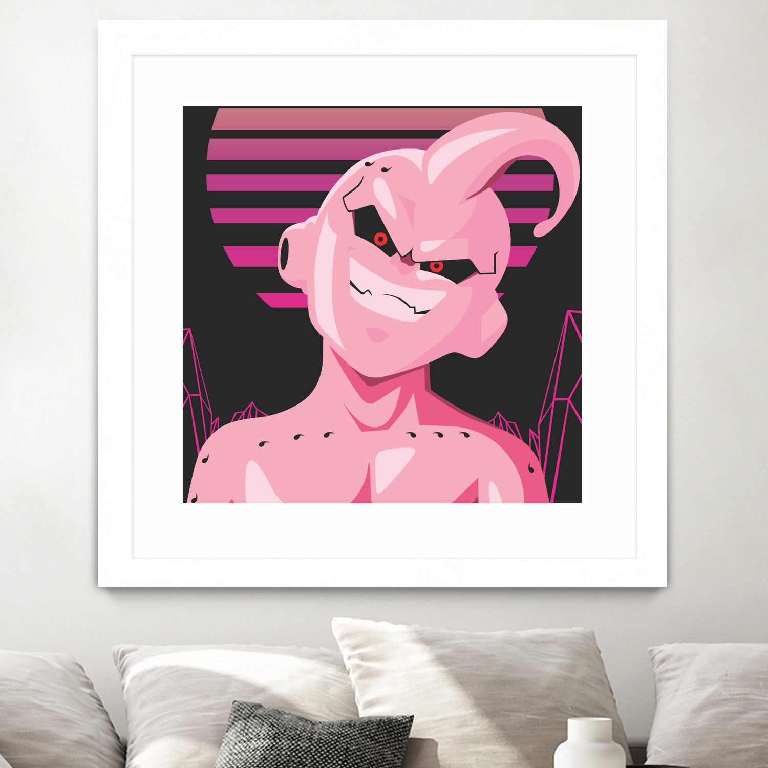 KID BUU Dragon Ball by Muhamat Azmi Muna on GIANT ART - white character design