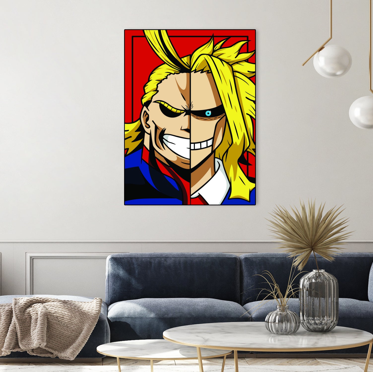 ALL MIGHT My Hero Academia by Muhamat Azmi Muna on GIANT ART - white character design