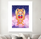 Sailor Moon by Enrique Valles on GIANT ART - orange vector illustration