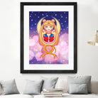 Sailor Moon by Enrique Valles on GIANT ART - orange vector illustration