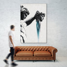 Perseus and  Medusa by Menelaos Trompoukis on GIANT ART - gray digital painting