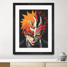 ICHIGO HOLLOW MASK Bleach by Muhamat Azmi Muna on GIANT ART - white character design