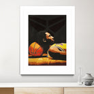 kobe bryant by Yusman Paringotan hotmartogi Pasaribu on GIANT ART - black photo illustration