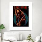 Dave Grohl Live in Show by ade niroi91 on GIANT ART - white photo illustration