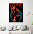 Dave Grohl Live in Show by ade niroi91 on GIANT ART - white photo illustration