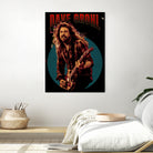 Dave Grohl Live in Show by ade niroi91 on GIANT ART - white photo illustration