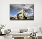 London Brigde by Angeliki Antimisari on GIANT ART - blue photo manipulation