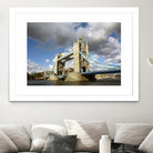 London Brigde by Angeliki Antimisari on GIANT ART - blue photo manipulation