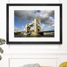 London Brigde by Angeliki Antimisari on GIANT ART - blue photo manipulation