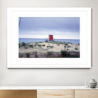 The lifeguard tower in the spring.... by Angeliki Antimisari on GIANT ART - red photo manipulation