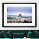 The lifeguard tower in the spring.... by Angeliki Antimisari on GIANT ART - red photo manipulation