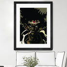 AFRO SAMURAI by Muhamat Azmi Muna on GIANT ART - white character design