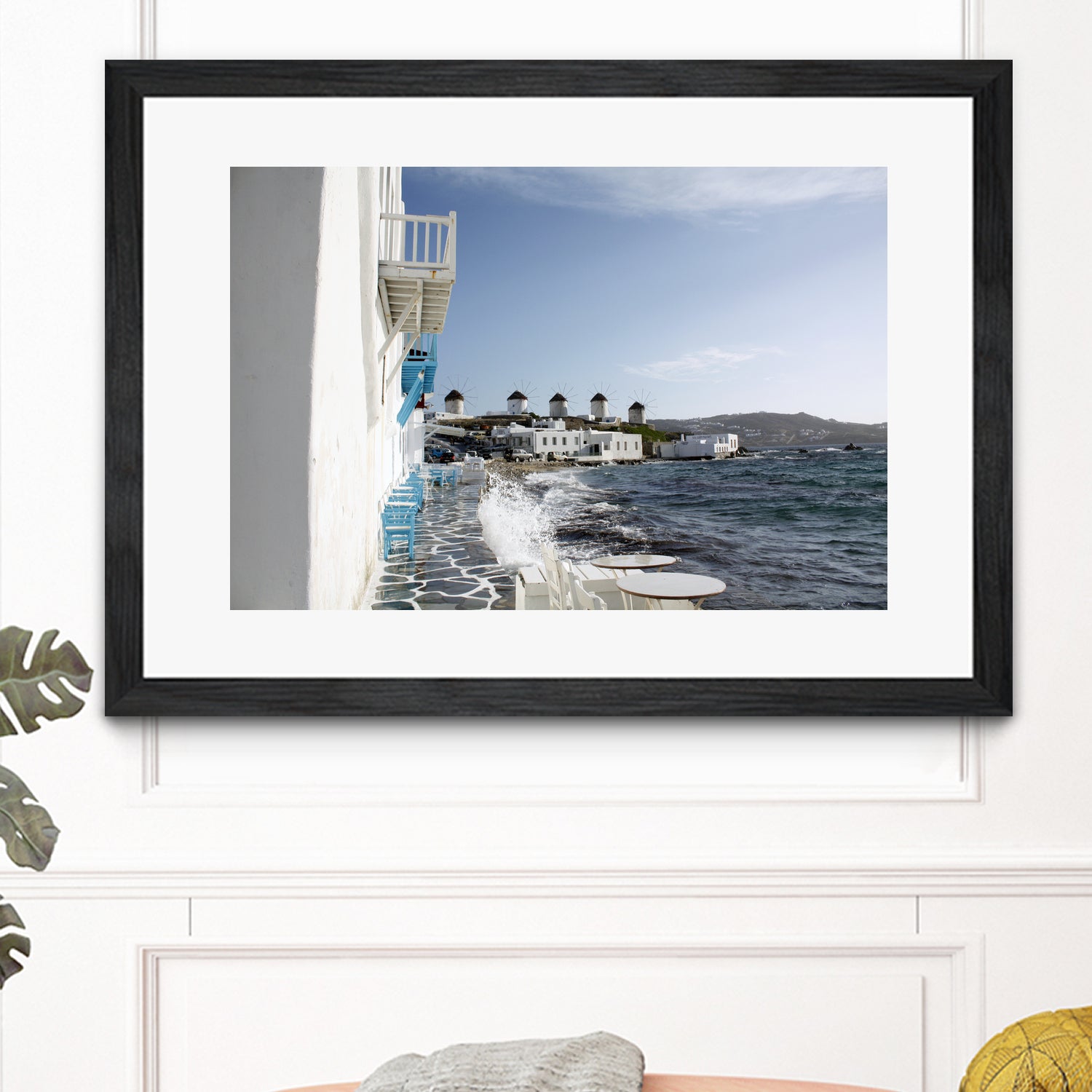 Mykonos by Angeliki Antimisari on GIANT ART - blue photo manipulation