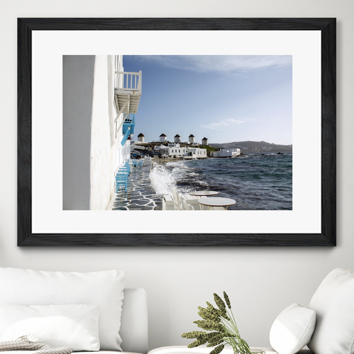 Mykonos by Angeliki Antimisari on GIANT ART - blue photo manipulation