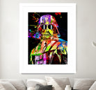 Darth Star Wars Show by Daniel Janda on GIANT ART - yellow digital painting