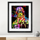 Darth Star Wars Show by Daniel Janda on GIANT ART - yellow digital painting