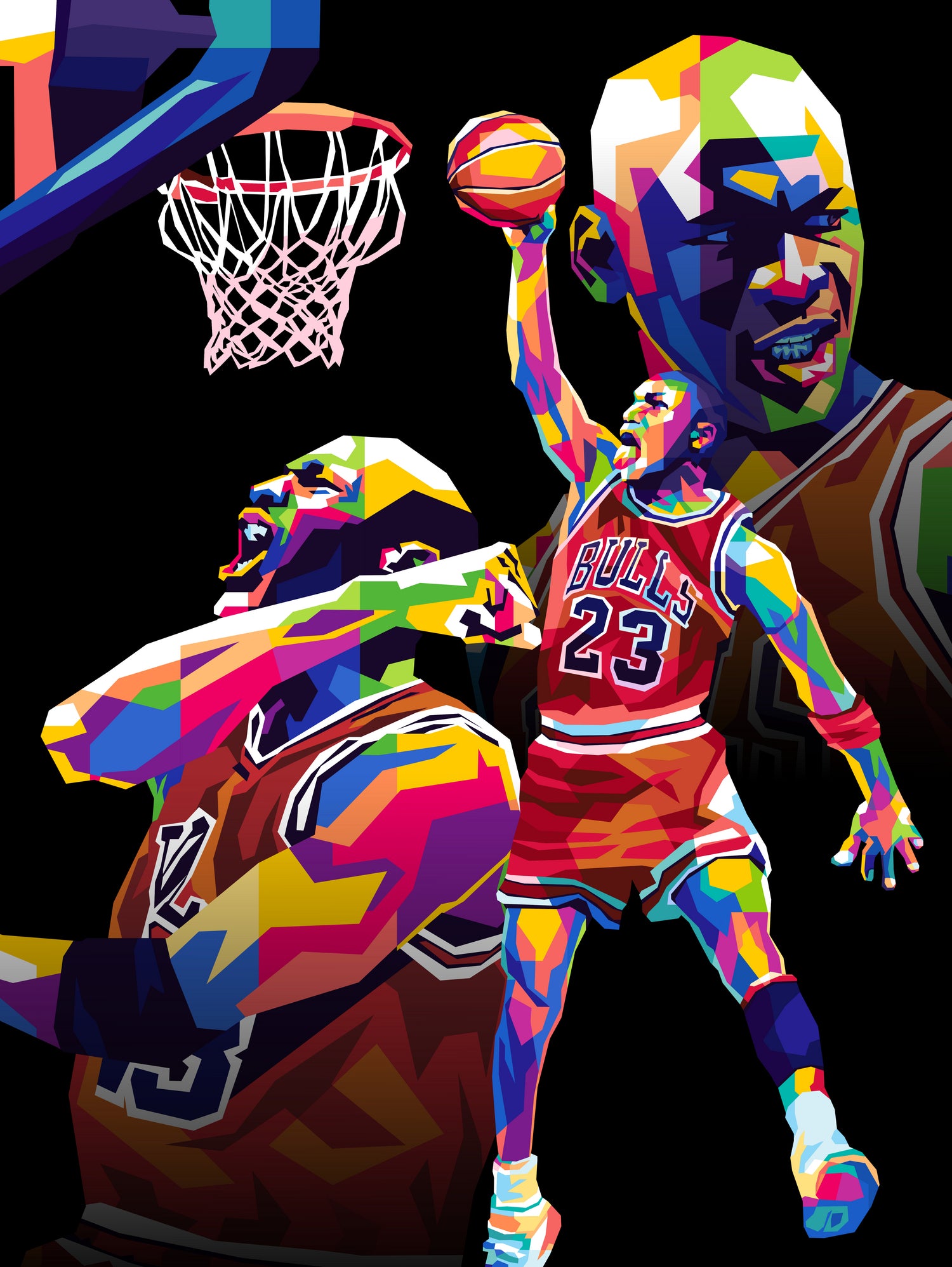 Sport Pop Art by Shichiro Ken on GIANT ART - black digital drawing