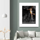 Kobe Bryant Basketball by Septiyan Nugroho on GIANT ART - white digital painting