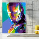 iron man by muzakkir ahmad on GIANT ART - white digital drawing