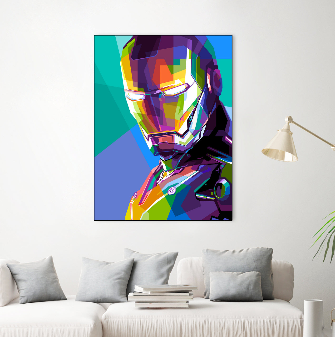 iron man by muzakkir ahmad on GIANT ART - white digital drawing