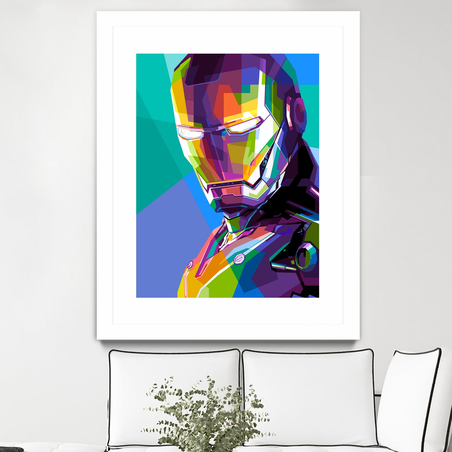 iron man by muzakkir ahmad on GIANT ART - white digital drawing