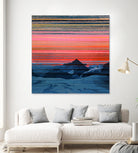 Enjoy the Silence by Jamison Gish on GIANT ART - pink digital painting