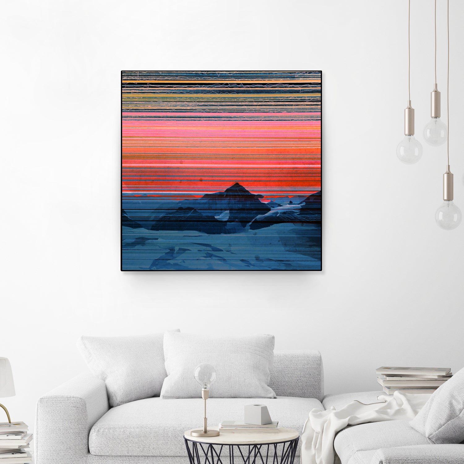 Enjoy the Silence by Jamison Gish on GIANT ART - pink digital painting